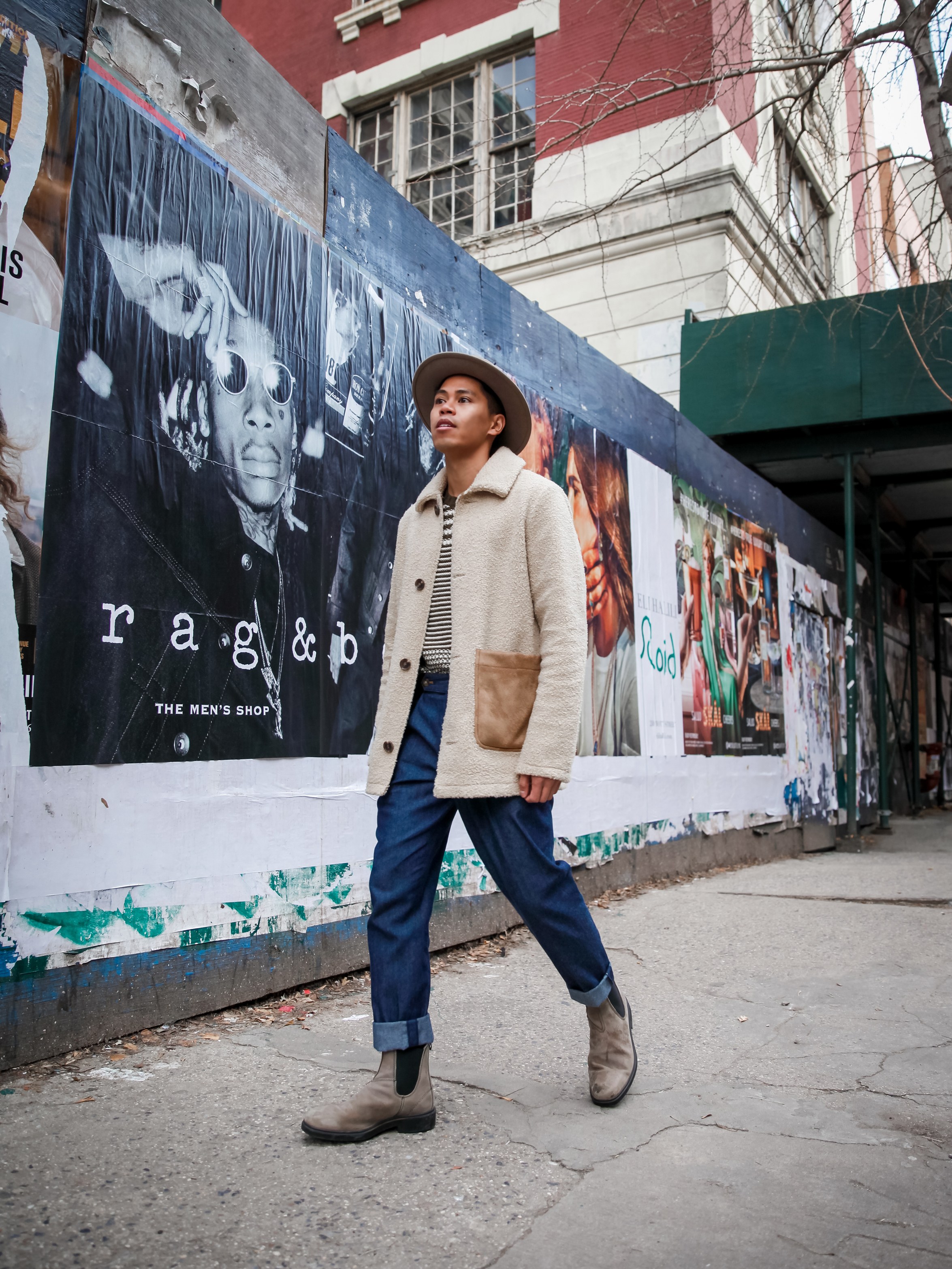 Men Shearling Jacket Outfits22 Ways To Wear Shearling Jacket