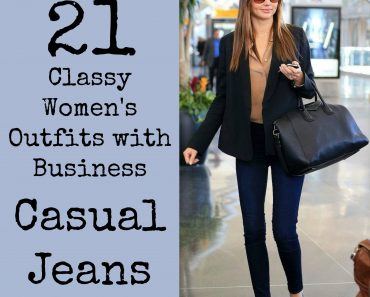 Women's Outfits with Business Casual Jeans (11)