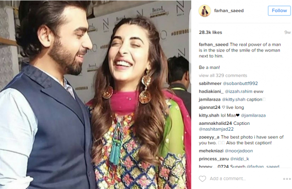 farhan urwa relationship