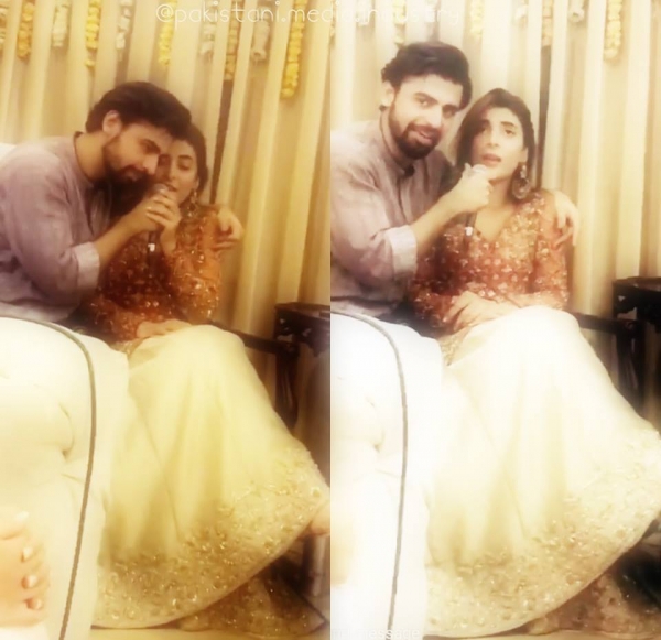 farhan urwa singing together dholki