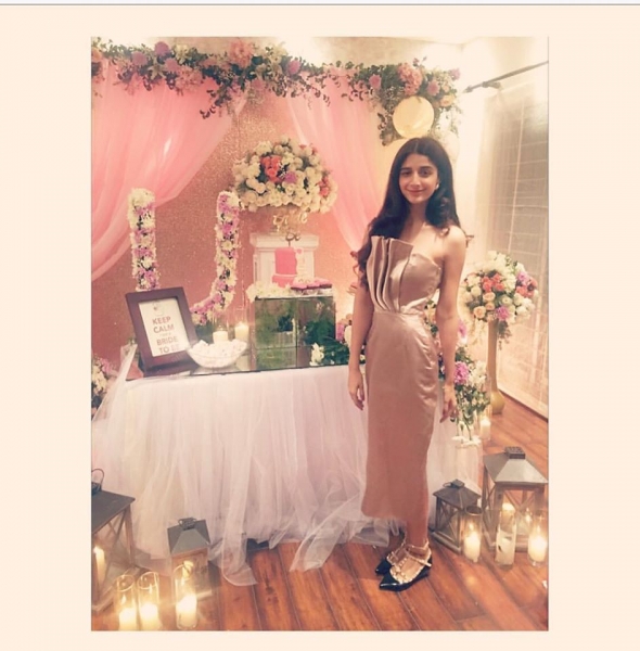mawra hocane on urwas bridal shower