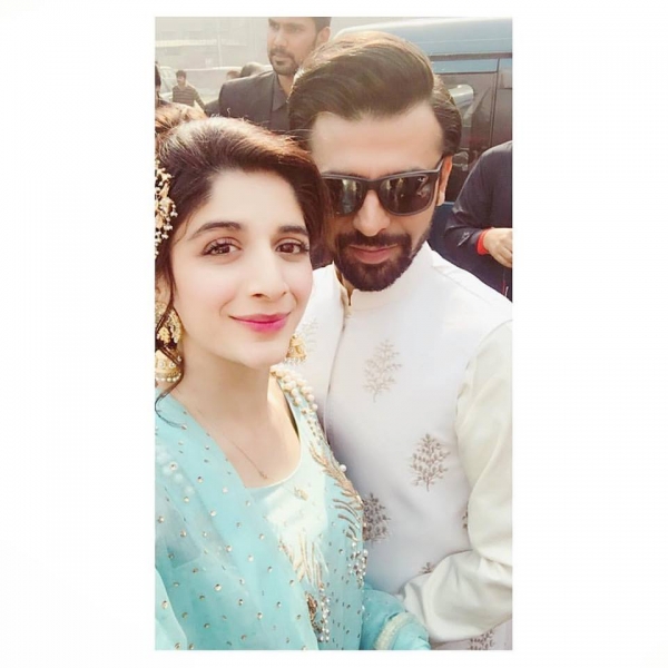 mawra hocane with farhan saeed on nikkah