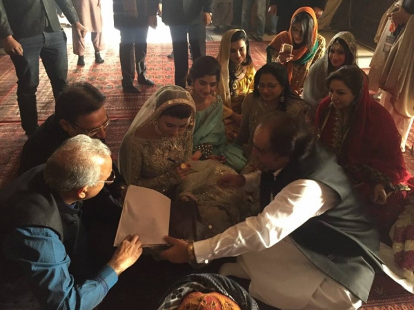 urwa and farhan nikah ceremony