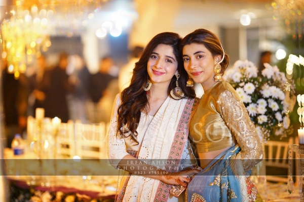 urwa and mawra hocane on qawali night