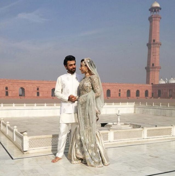 urwa hocane nikkah outfit by elan