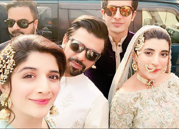urwa hocane with family on nikkah