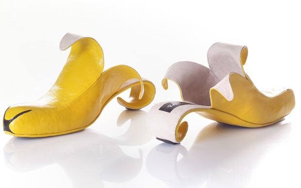 Unique Shoes banana style