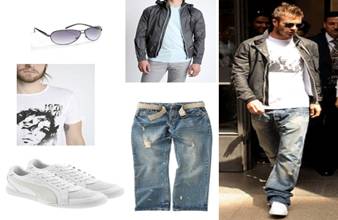 David Beckham Casual Outfit Style - Celebrities Outfit Ideas