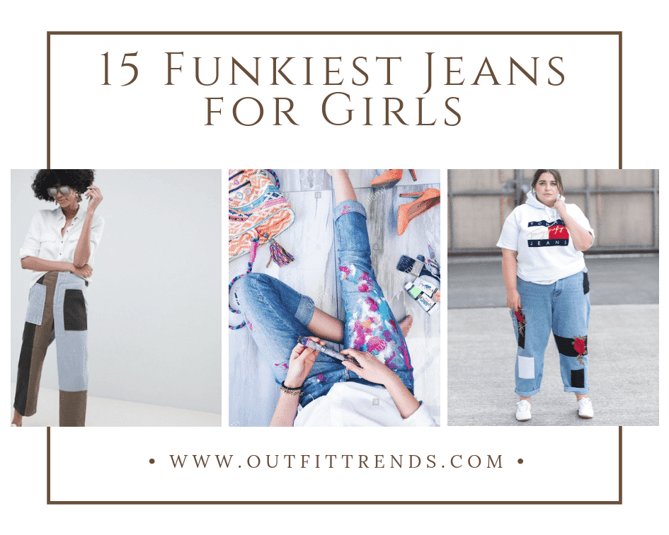 funky jeans for girls