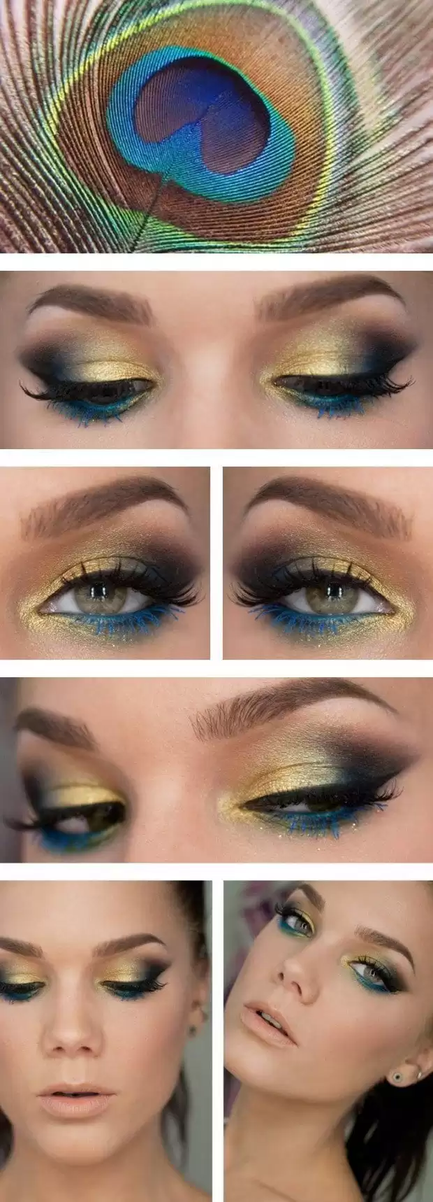 Colourfull Eye makeup Tutorials Colourfull Eye makeup Tutorials