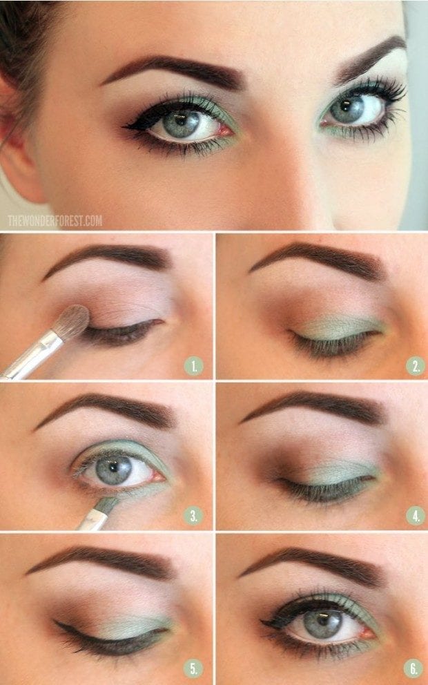 15 Easy and Stylish Eye Makeup Tutorials - How to wear Eye ...