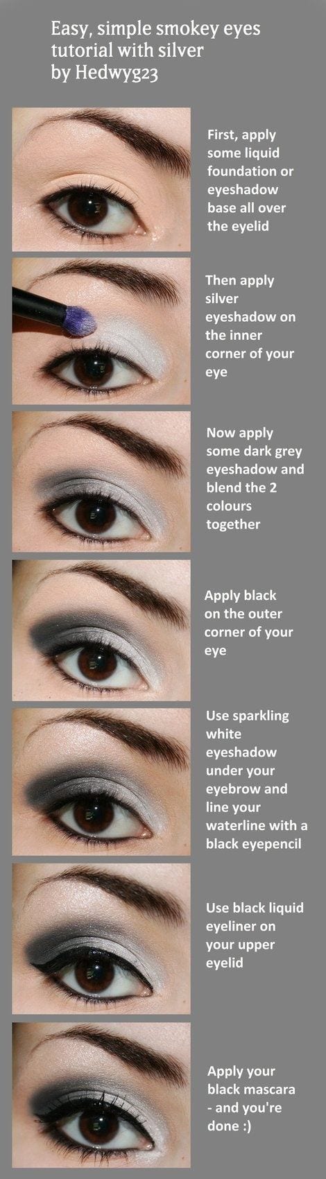 15 easy and stylish eye makeup tutorials – how to wear eye