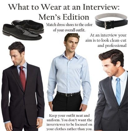 Best Collection of Job Interview Outfits /Tips For Men