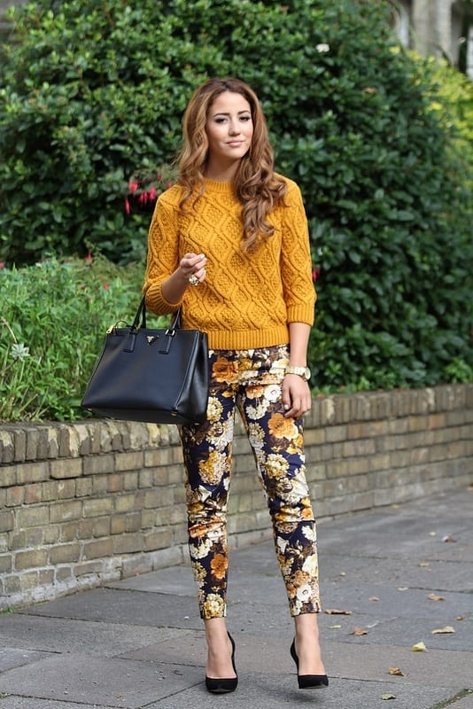 Amazing floral print pants for girls Amazing floral print pants for girls