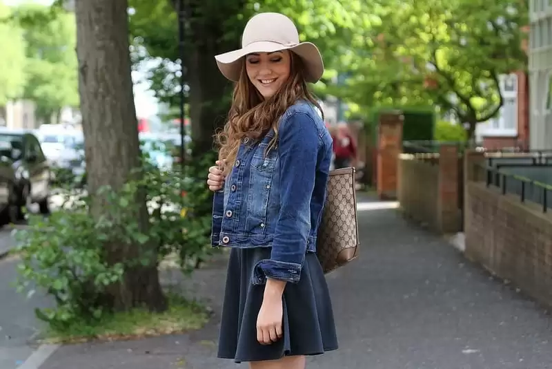 Denim Jackets with Skirt Denim Jackets with Skirt