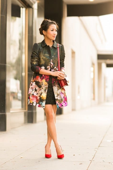 Floral Print Outwear Ideas for women