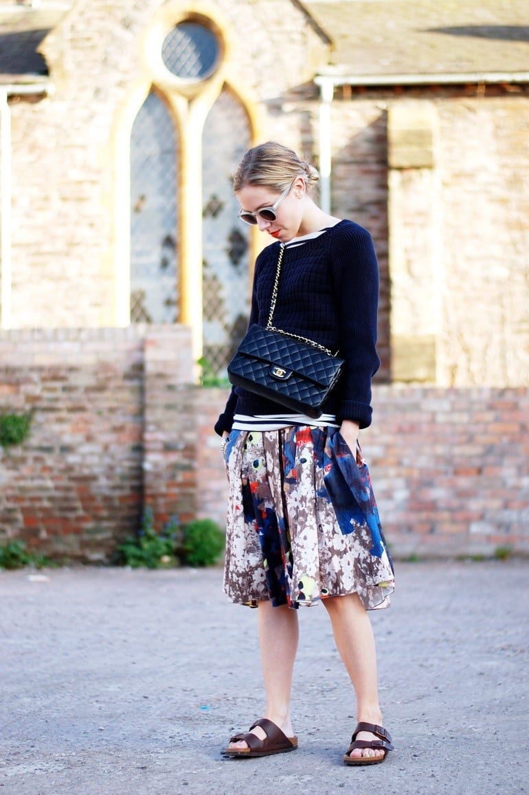 Floral Print Skirts trends