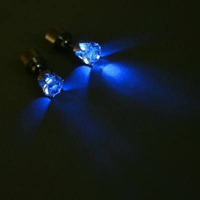 Glowing earrings