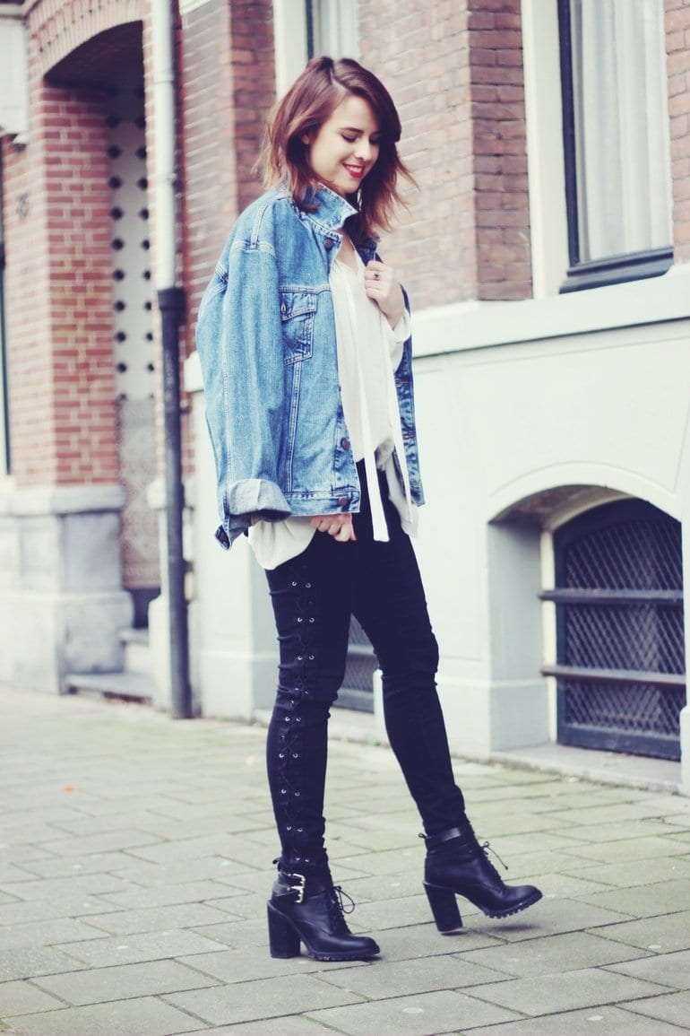 Outfits with Denim Jackets - 25 Ways to Wear a Denim Jacket Outfits with Denim Jackets - 25 Ways to Wear a Denim Jacket