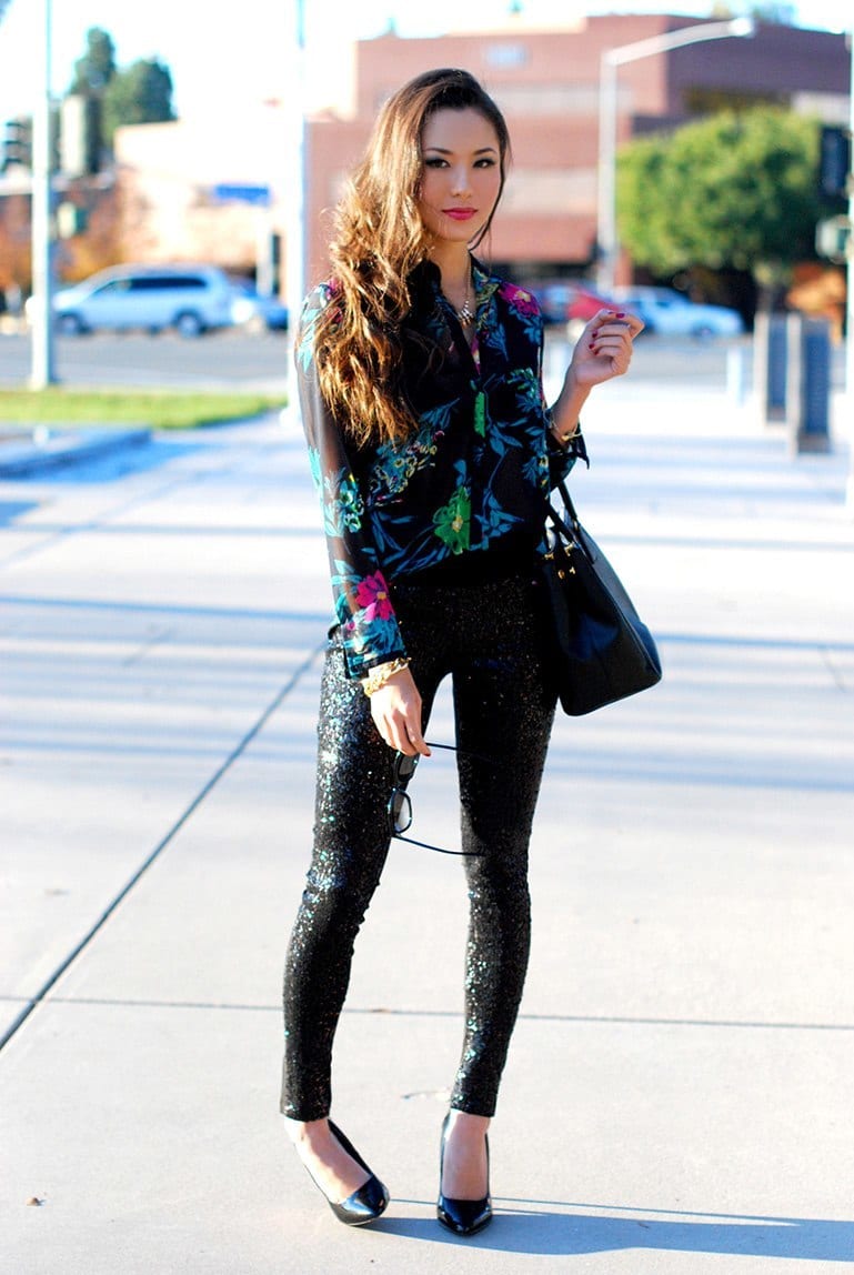 Women Floral Print Tops Fashion Women Floral Print Tops Fashion