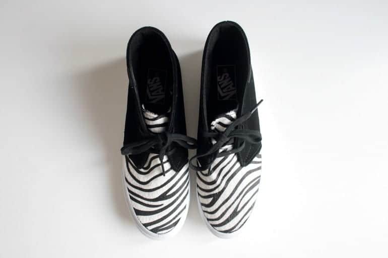 Zebra Print Shoes