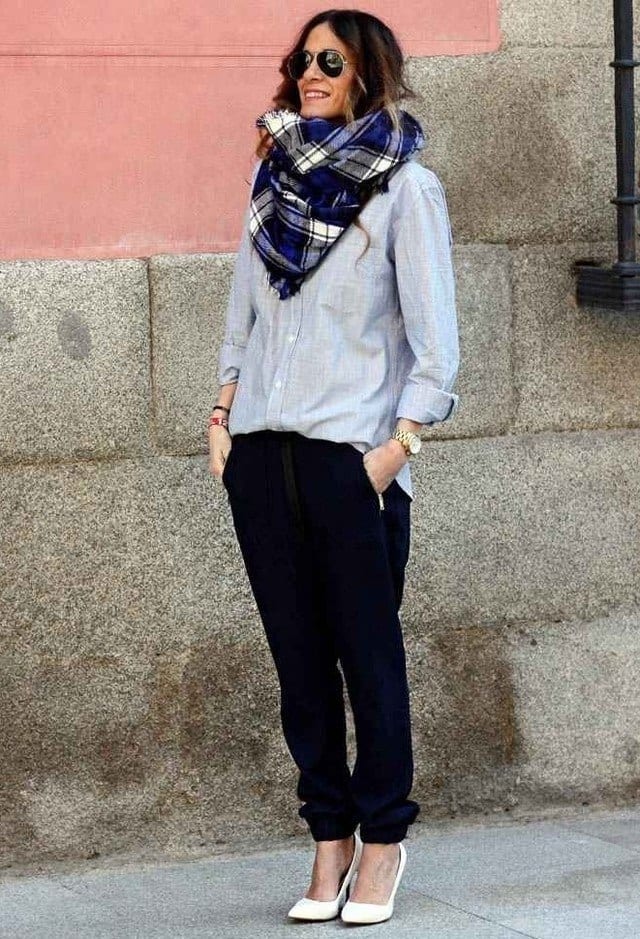 Outfits with Scarves - 50+ Ways to Wear a Scarf this Season