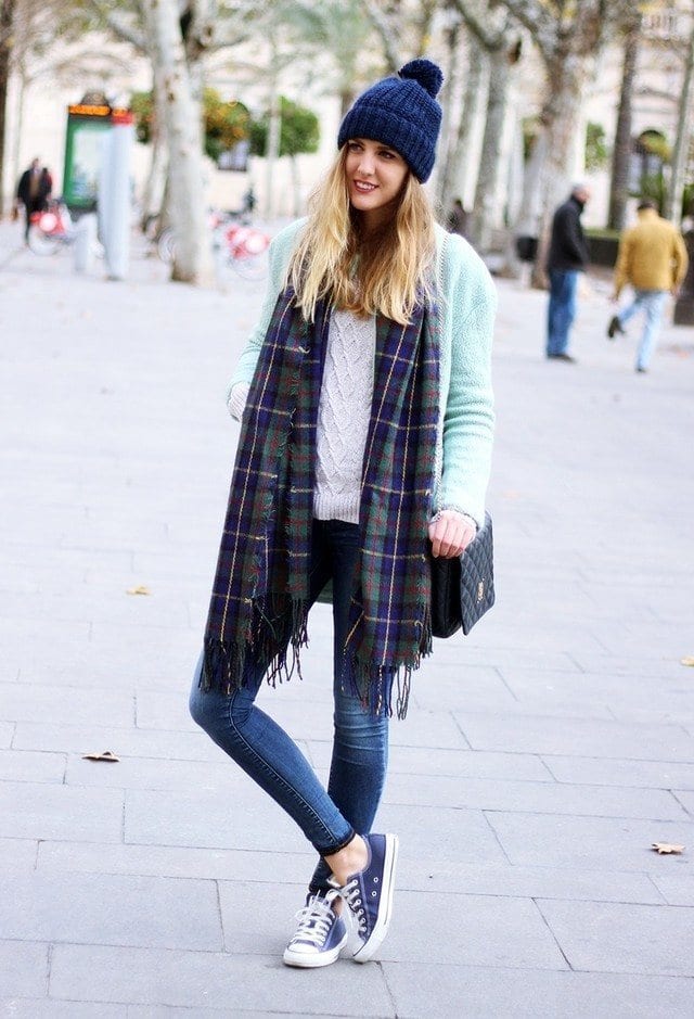 Outfits with Scarves - 50+ Ways to Wear a Scarf this Season