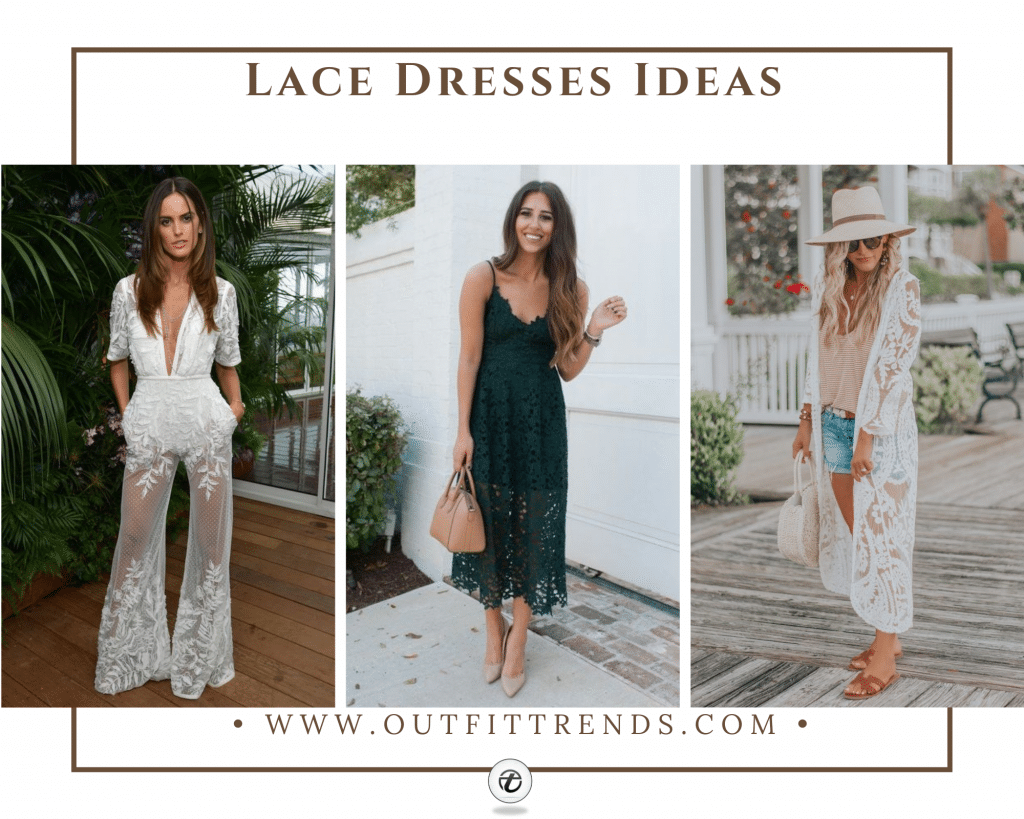 25 Beautiful Lace Dresses Ideas and how to Wear Them