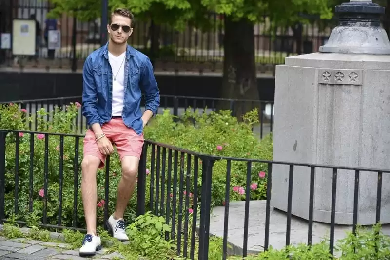 Mens shorts fashion Tips bermuda shorts outfits for men