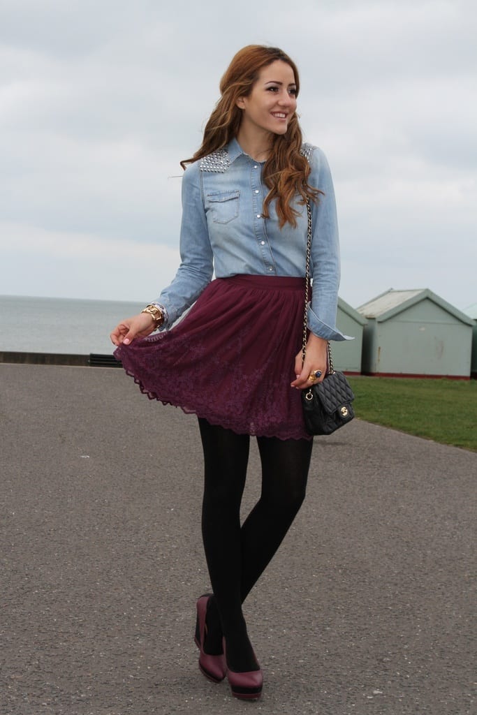 Stylish Lace Skirts Stylish Lace Skirts