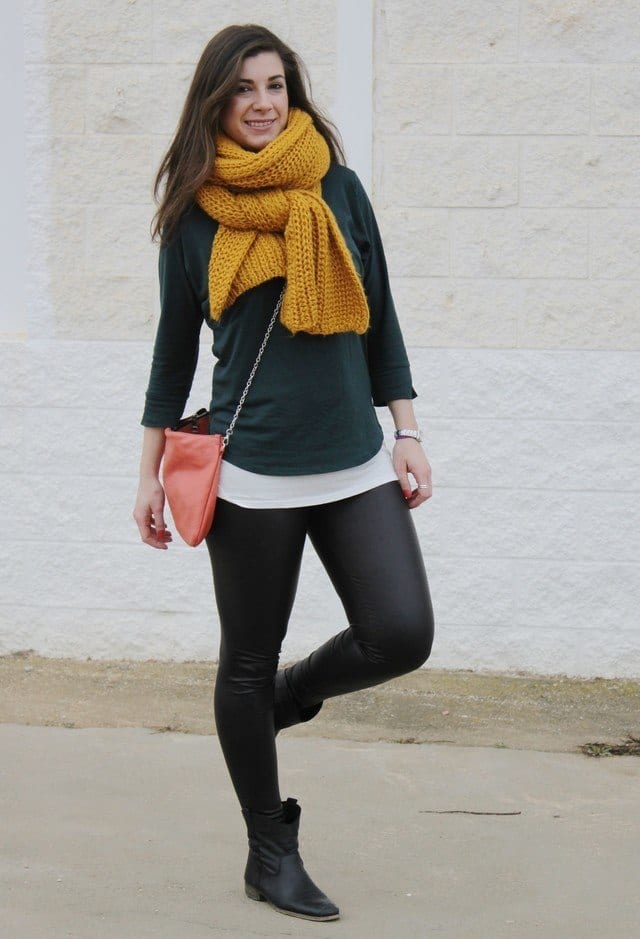 Outfits with Scarves - 50+ Ways to Wear a Scarf this Season