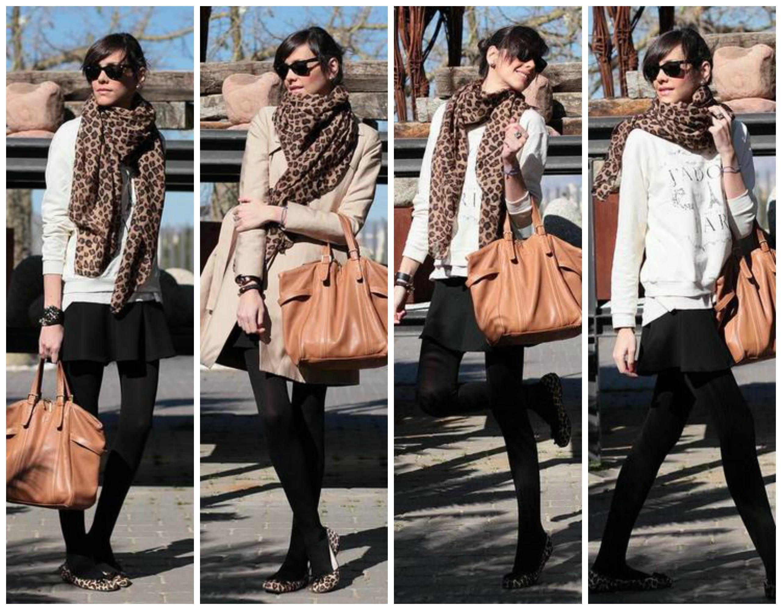 Outfits with Scarves - 50+ Ways to Wear a Scarf this Season