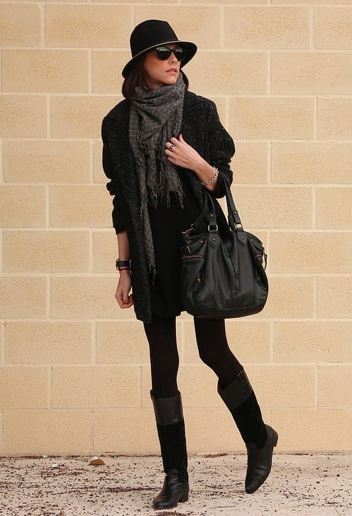Outfits with Scarves-18 Chic Ways to Wear Scarves for Girls