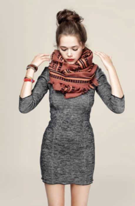 Outfits with Scarves - 50+ Ways to Wear a Scarf this Season
