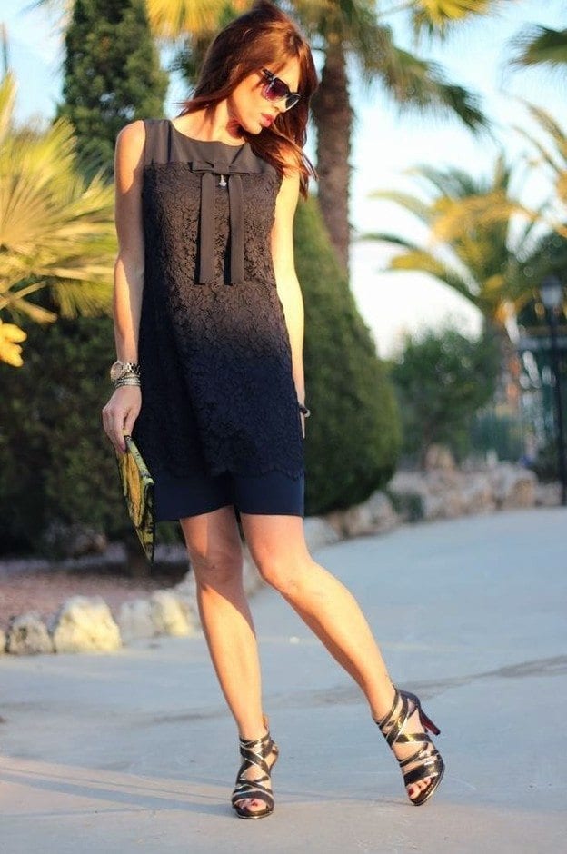 women black dresses in summer