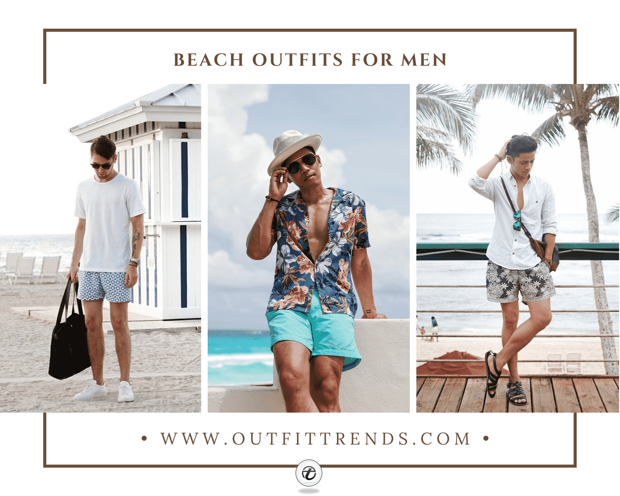 Beach Outfit Ideas For Men To Stay Cool And Trendy Roupas De Verão ...