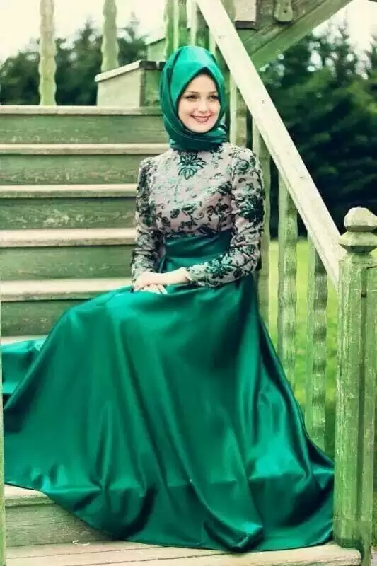 Beautiful dresses with hijab Beautiful dresses with hijab