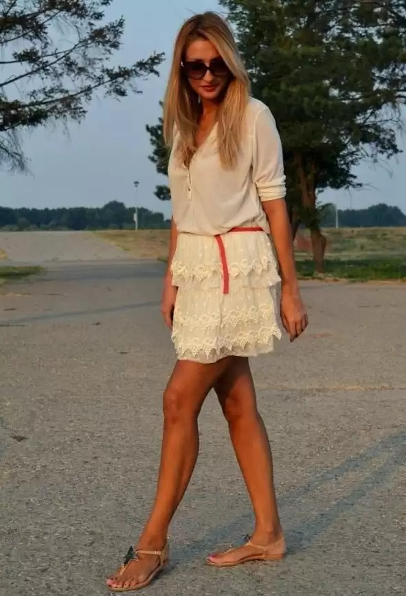 Designers Lace skirts Designers Lace skirts