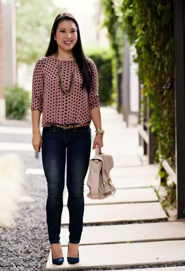 Pink Polka Dot Shirts Pink Polka Dot Shirts