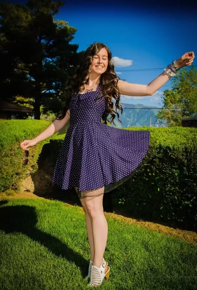 Polka Dot Vintage Dress Polka Dot Vintage Dress