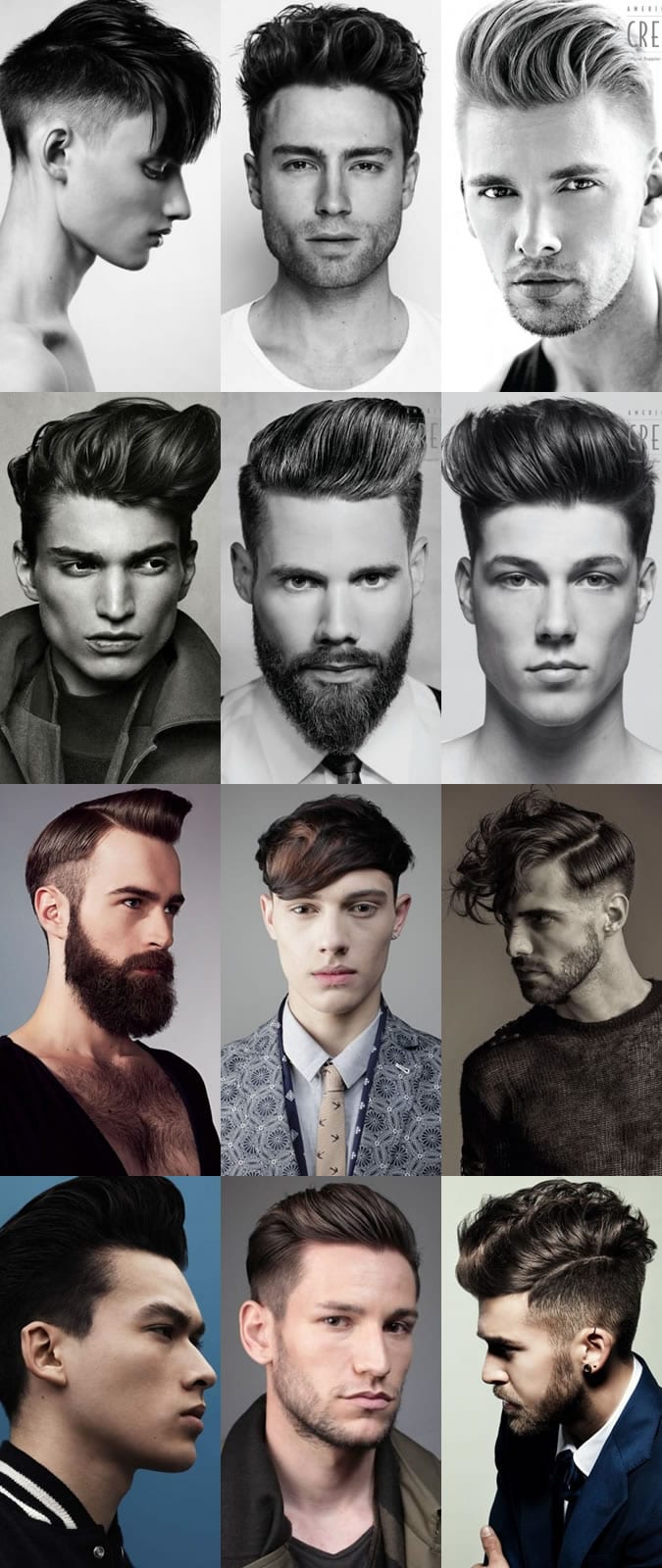 Stylish longtop men hairstyles