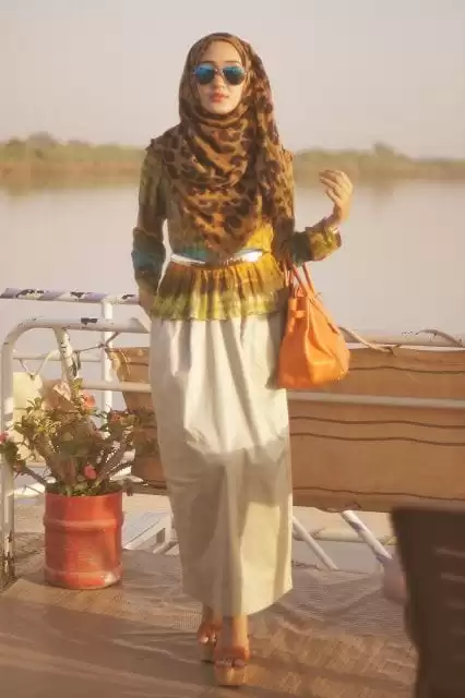 Tiger print Hijab Tiger print Hijab
