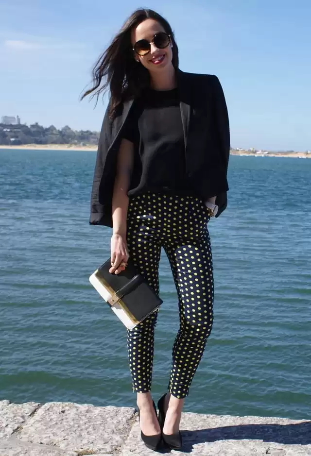 Yellow polka dot Yellow polka dot