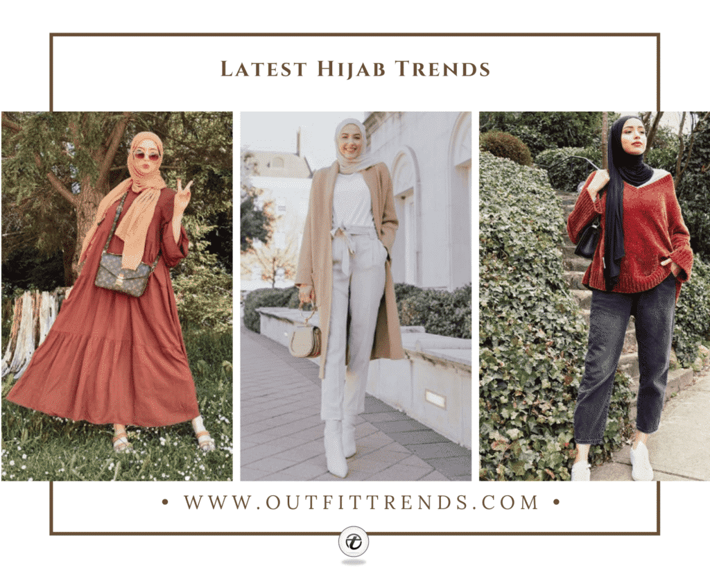how to wear modern hijab