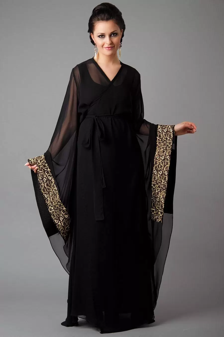 Arabic Embroidered Abayas Arabic Embroidered Abayas