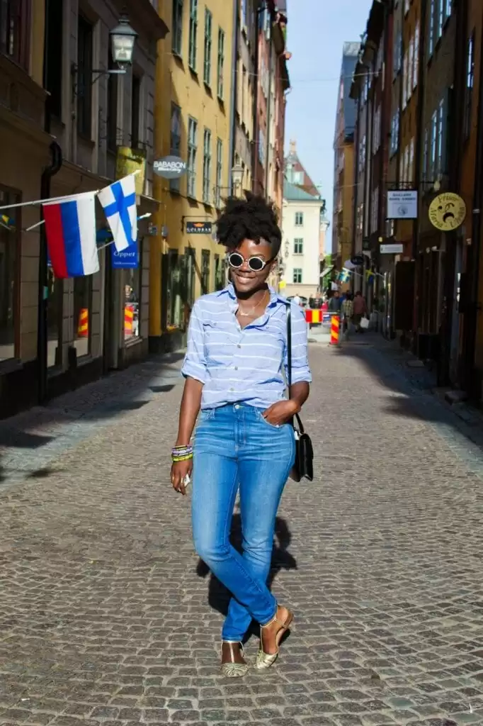 Black women casual style Black women casual style
