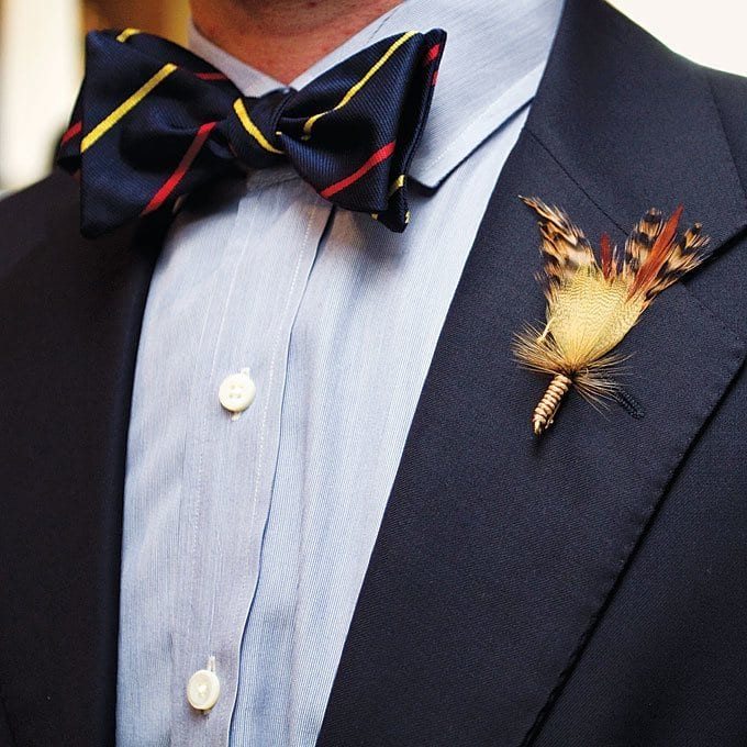 Bow tie men fashion