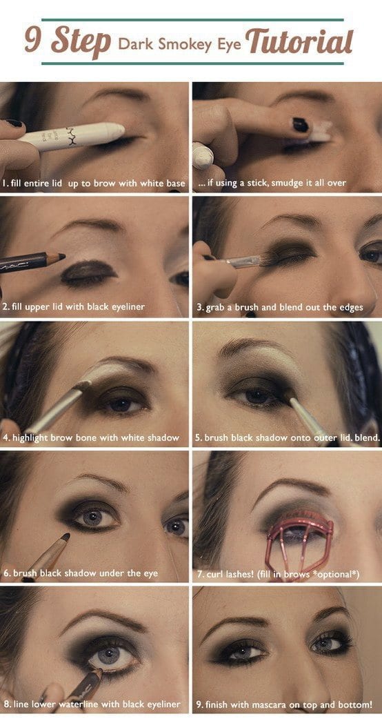 25 Easy and Dramatic Smokey Eye Tutorials this Season