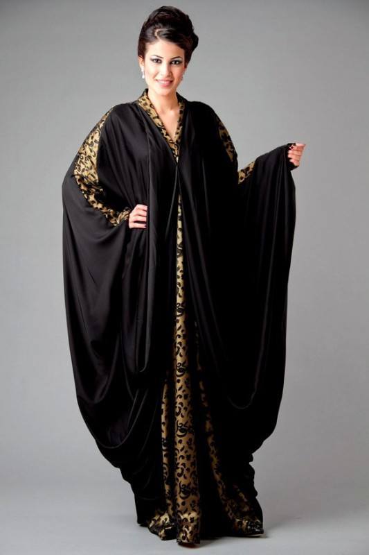 tiger print abaya Dubai abaya style