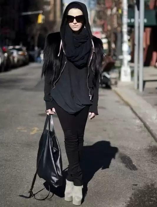 Hijab with jeans Hijab with jeans